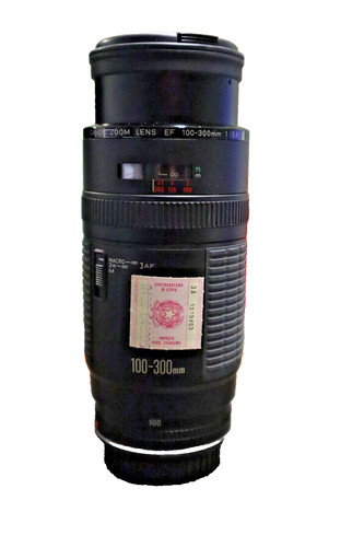 Obiettivo canon 100 300 - obiettivo,